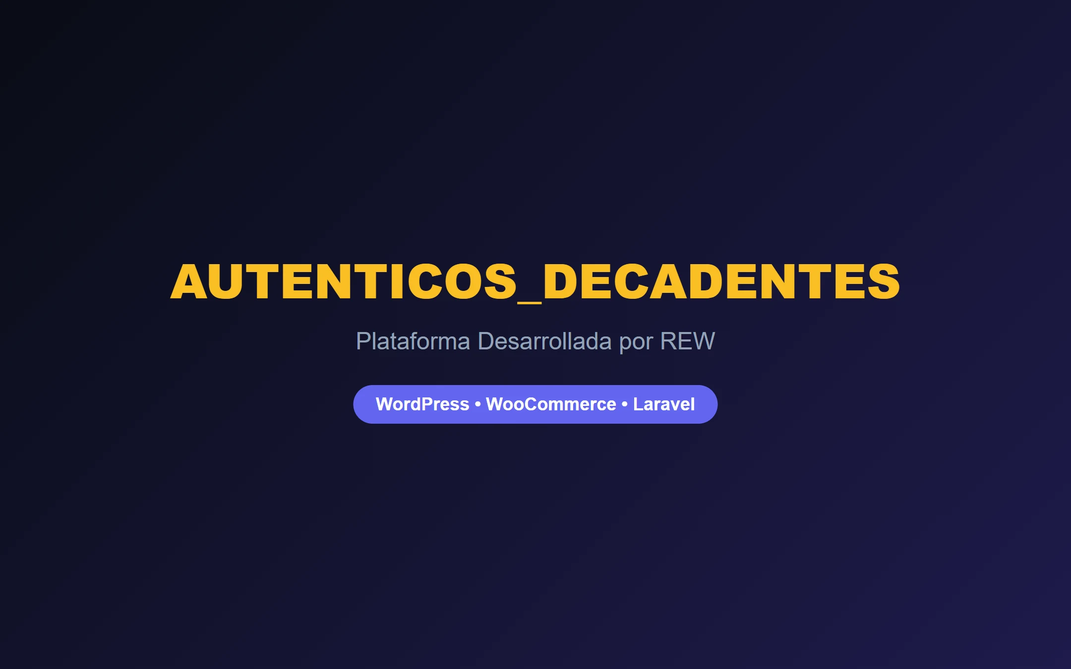 Los Auténticos Decadentes (Merch Oficial)