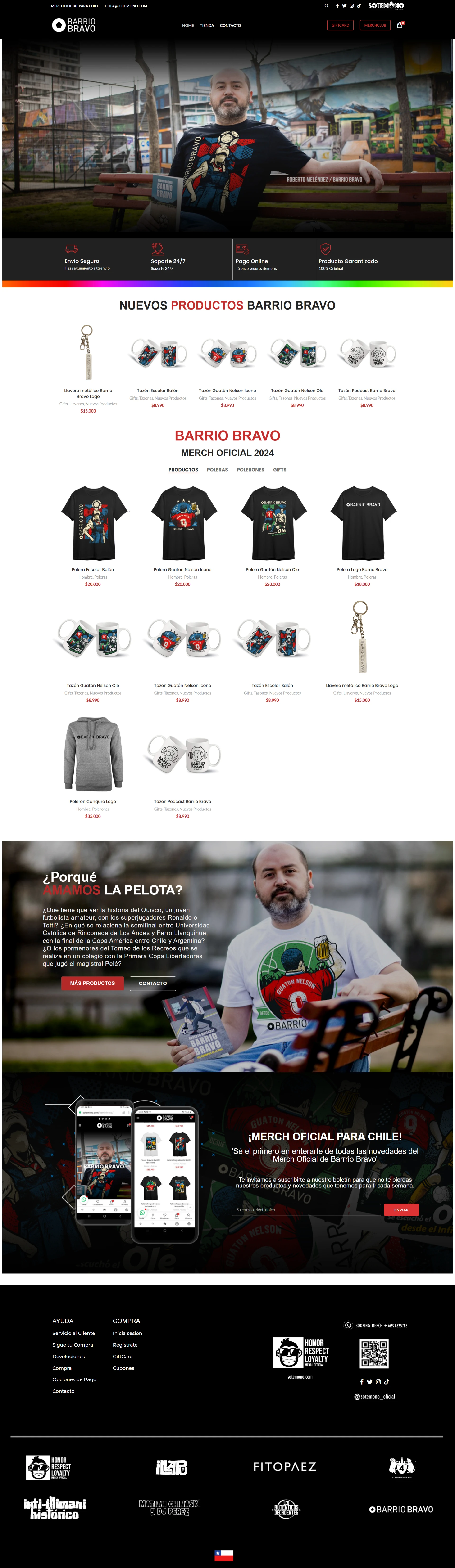Barrio Bravo (Merch Oficial)