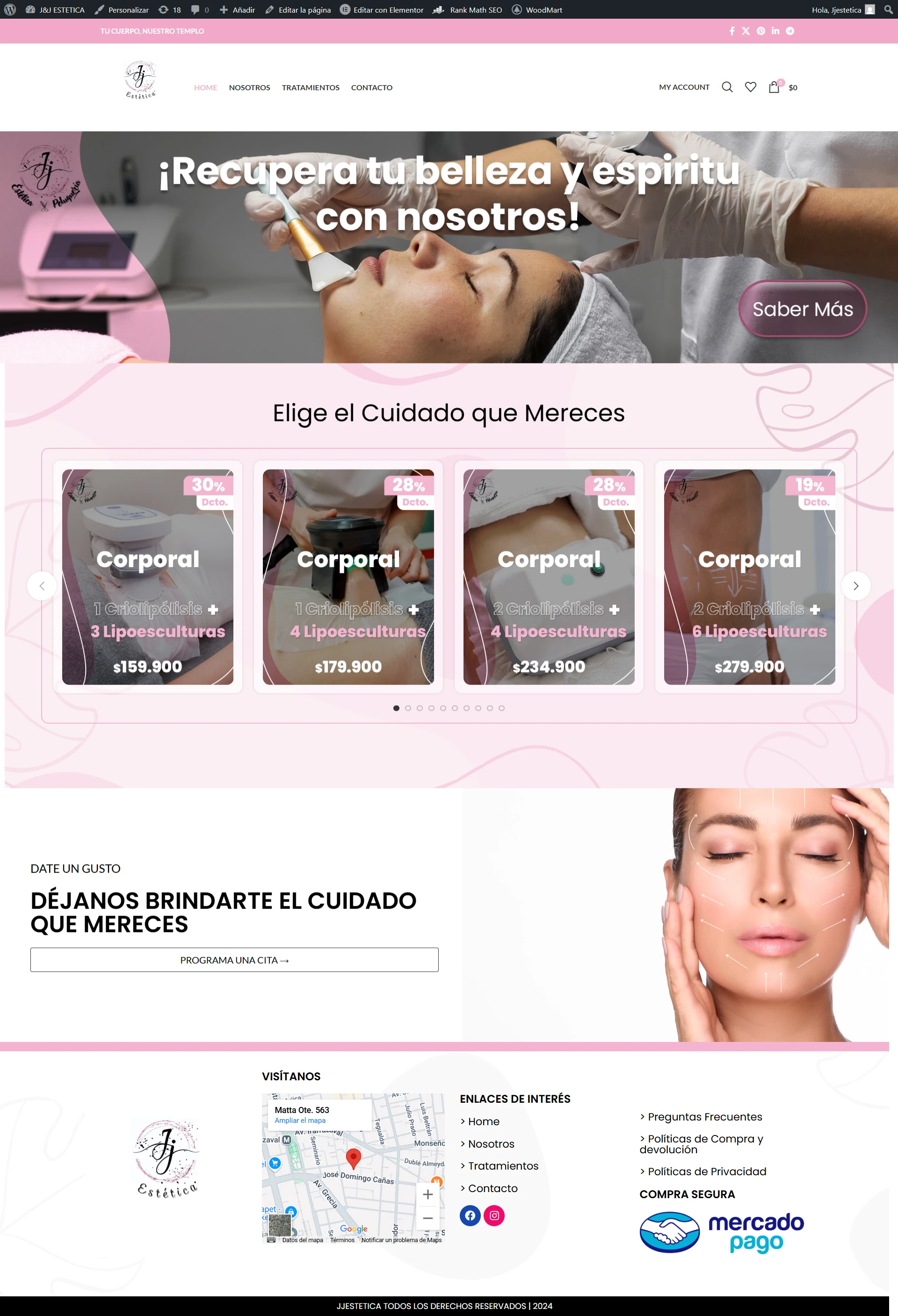 JJ Estética - Captura Completa
