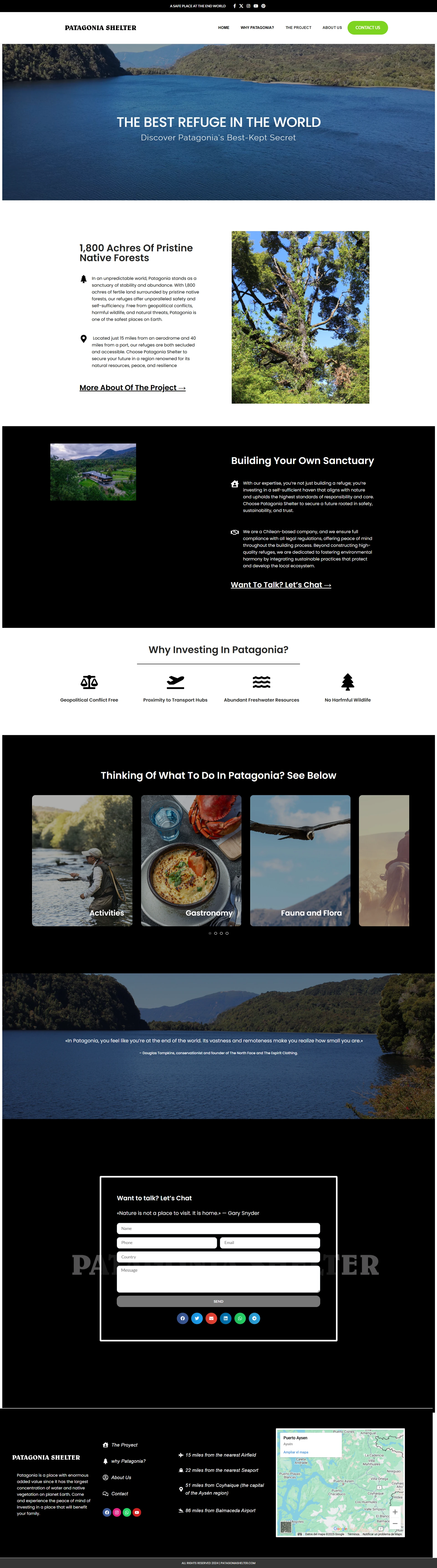 Patagonia Shelter